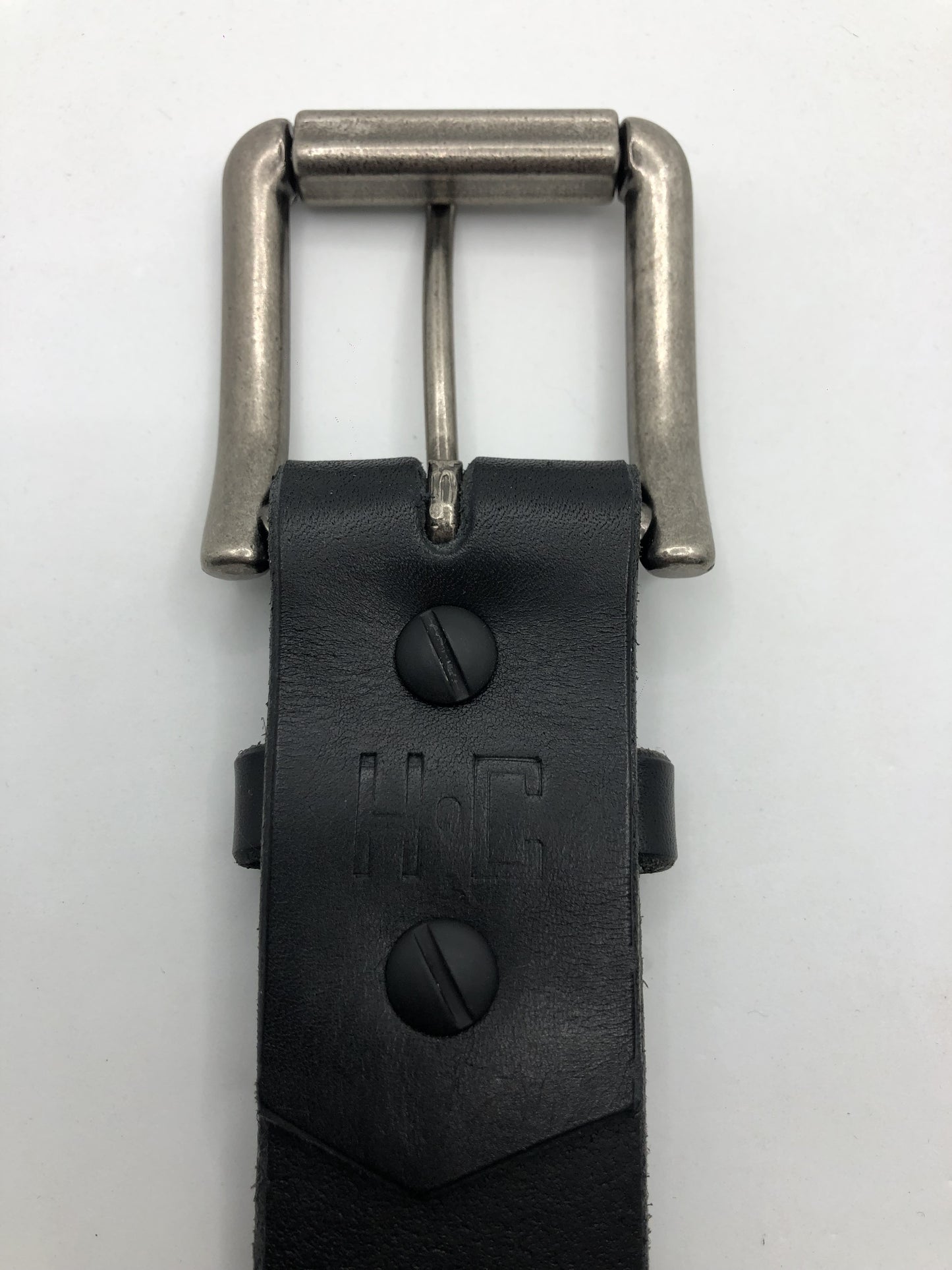 Berlin - Extra Thick Black Leather Belt