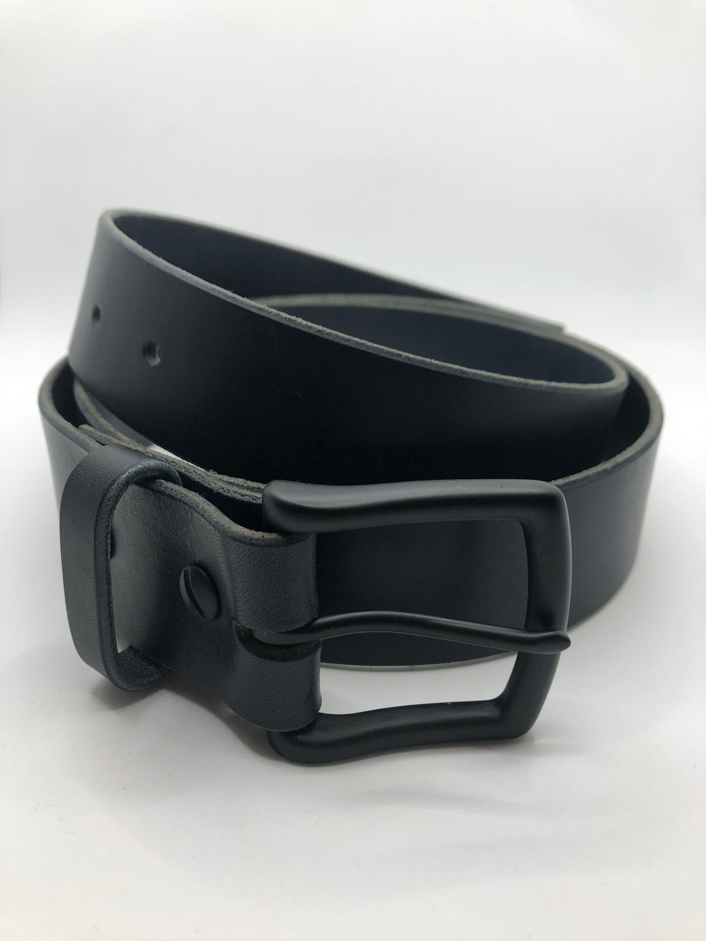 Orion - Dark Blue Leather Belt