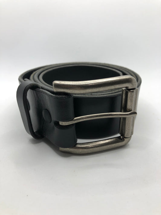 Berlin - Extra Thick Black Leather Belt