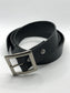 London - Black Leather Belt