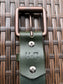 Pirate Belt - Olive Green Italian Leather