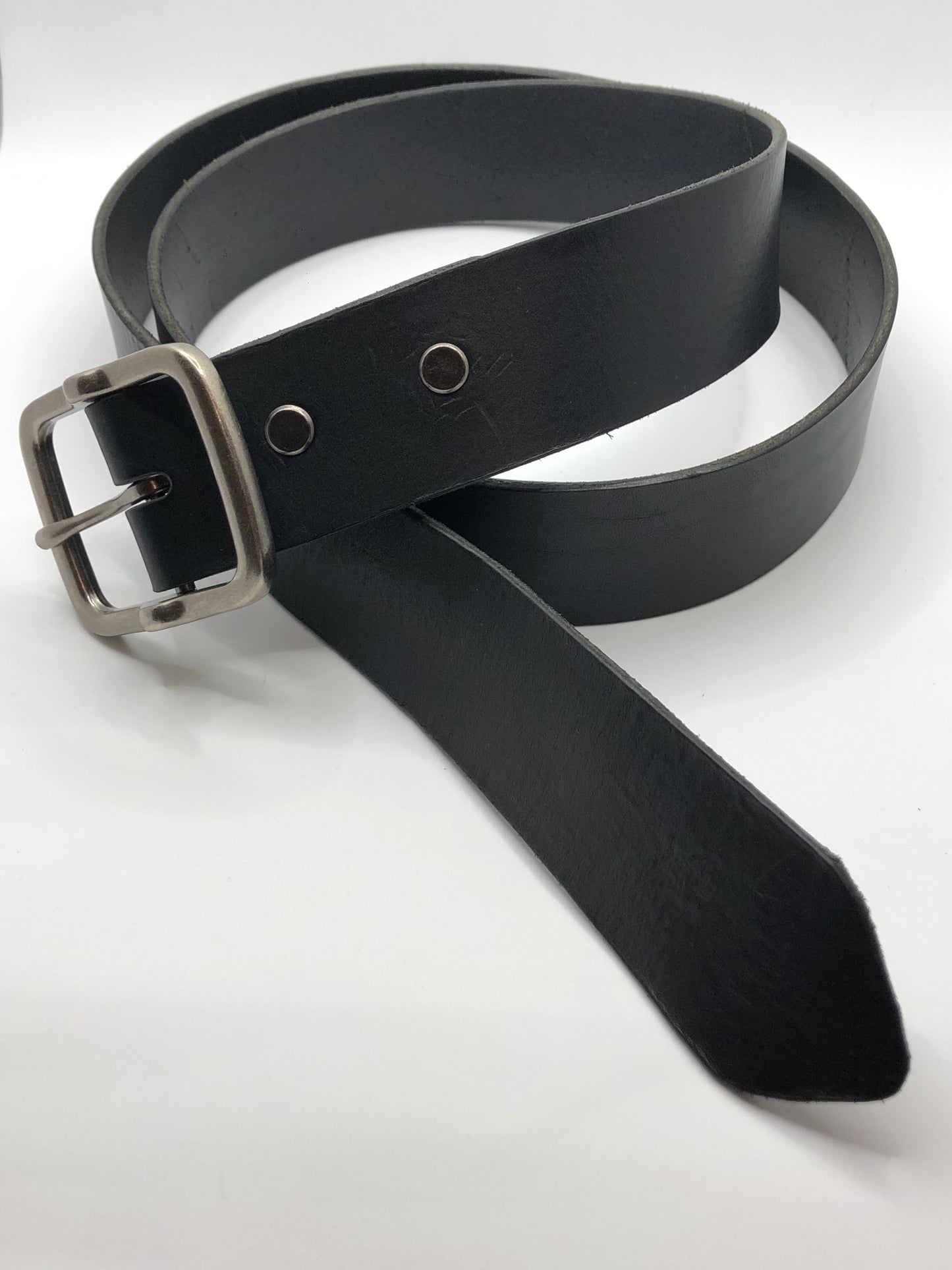 Utah - Black Leather Belt