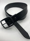 Milano - Black Leather Belt