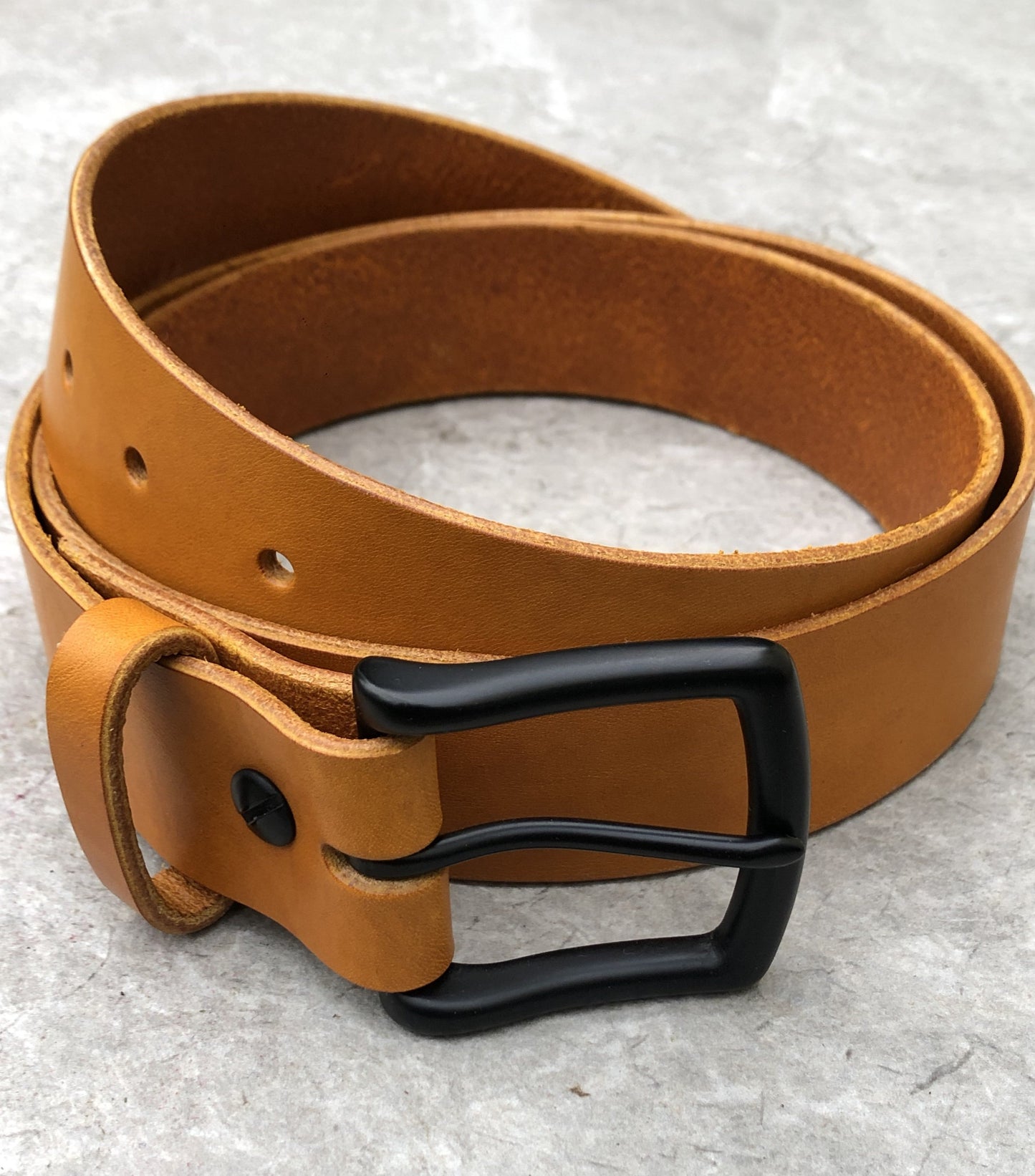 Sahara - Golden Tan Leather Belt