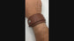 The Carpenter - Recycled / Deadstock Leather Wristband / Bracelet