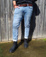 The Postman - Dark Brown Leather Belt